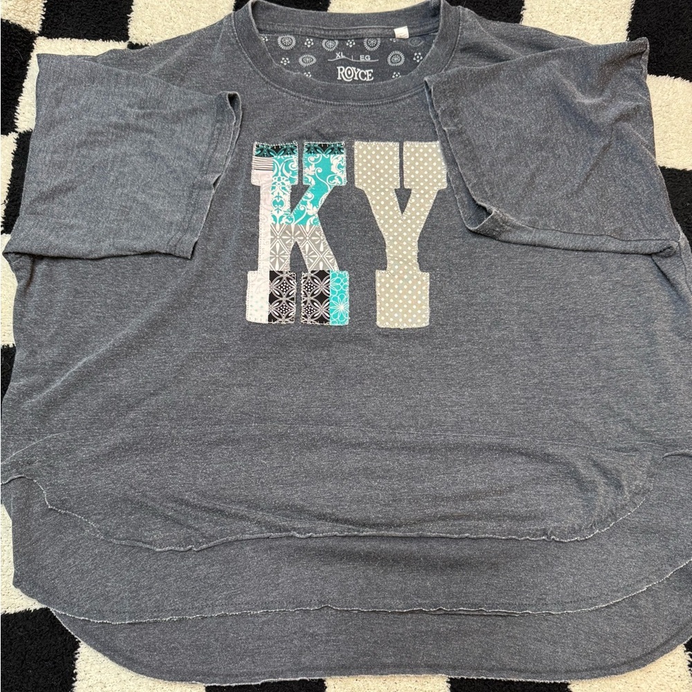 Royce Women's Kentucky Gray Graphic Short Sleeve Tee